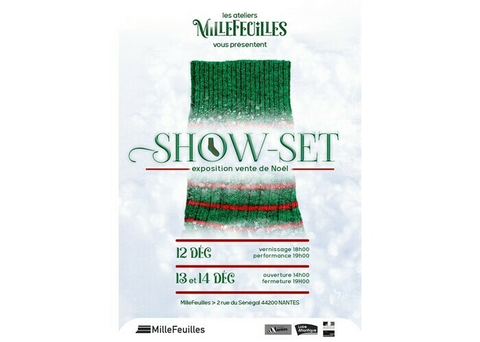 Show-set - Expo-vente de Noël à l'Atelier MilleFeuilles Ateliers Millefeuilles