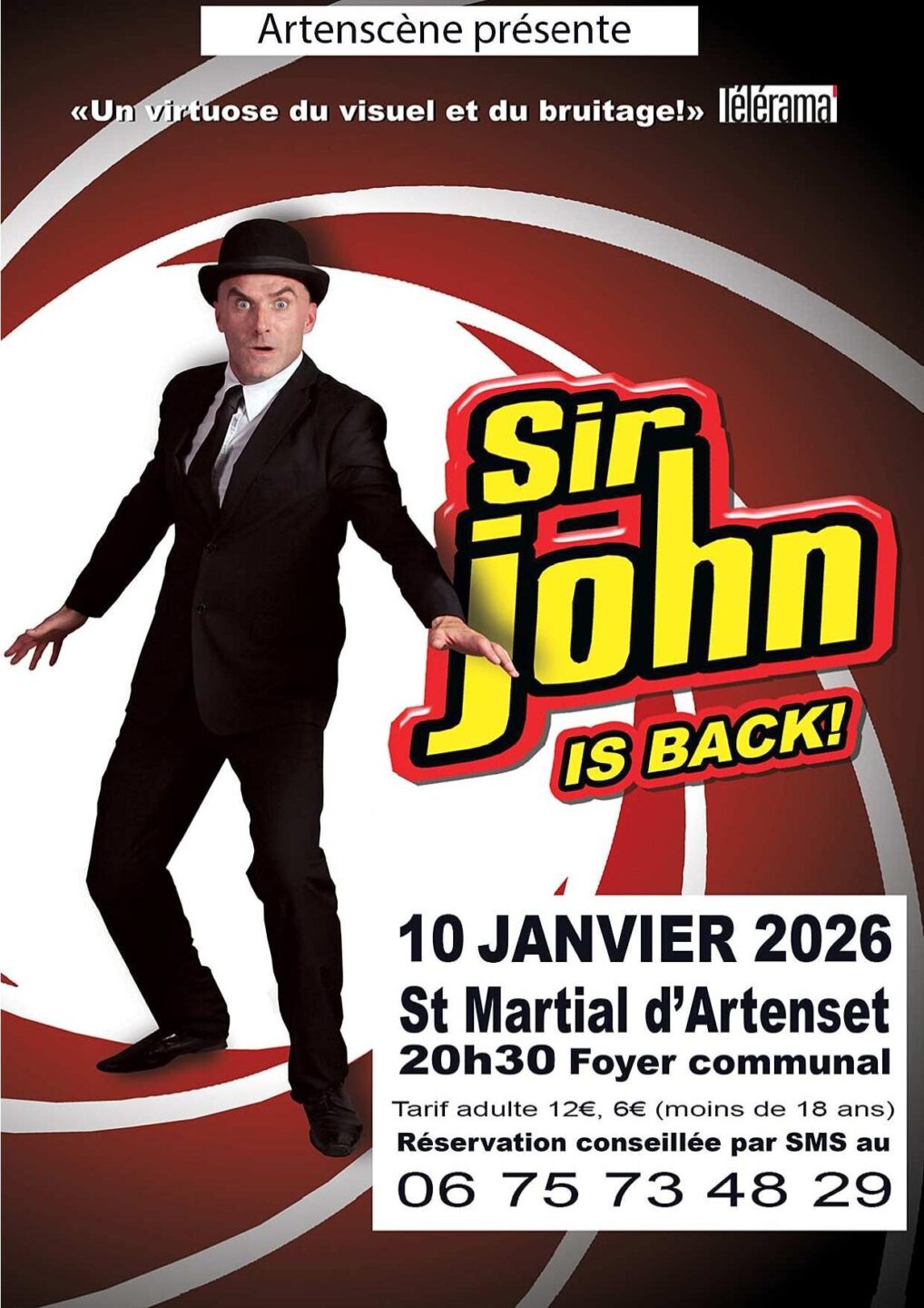 Sir John is back visuel et bruitage