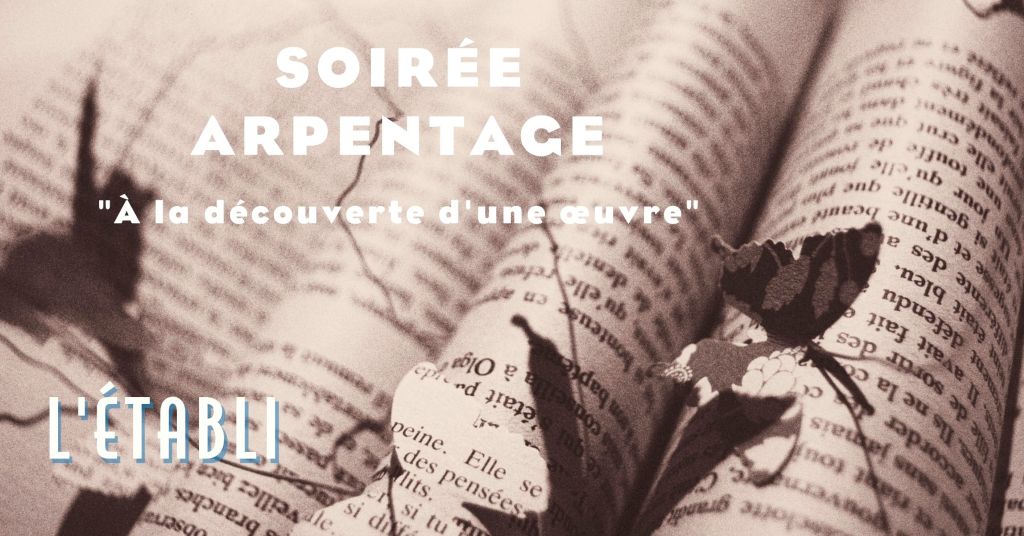 Soirée Arpentage Martin Eden de Jack London