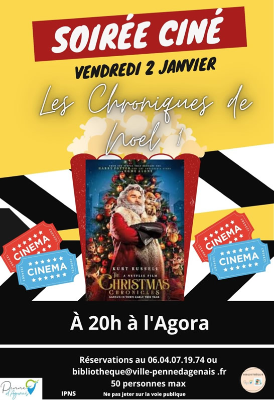 Soirée ciné Les chroniques de Noël
