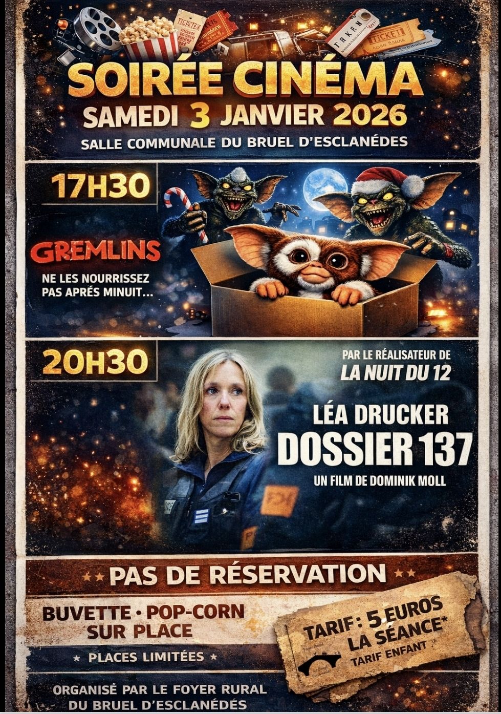 SOIRÉE CINÉMA