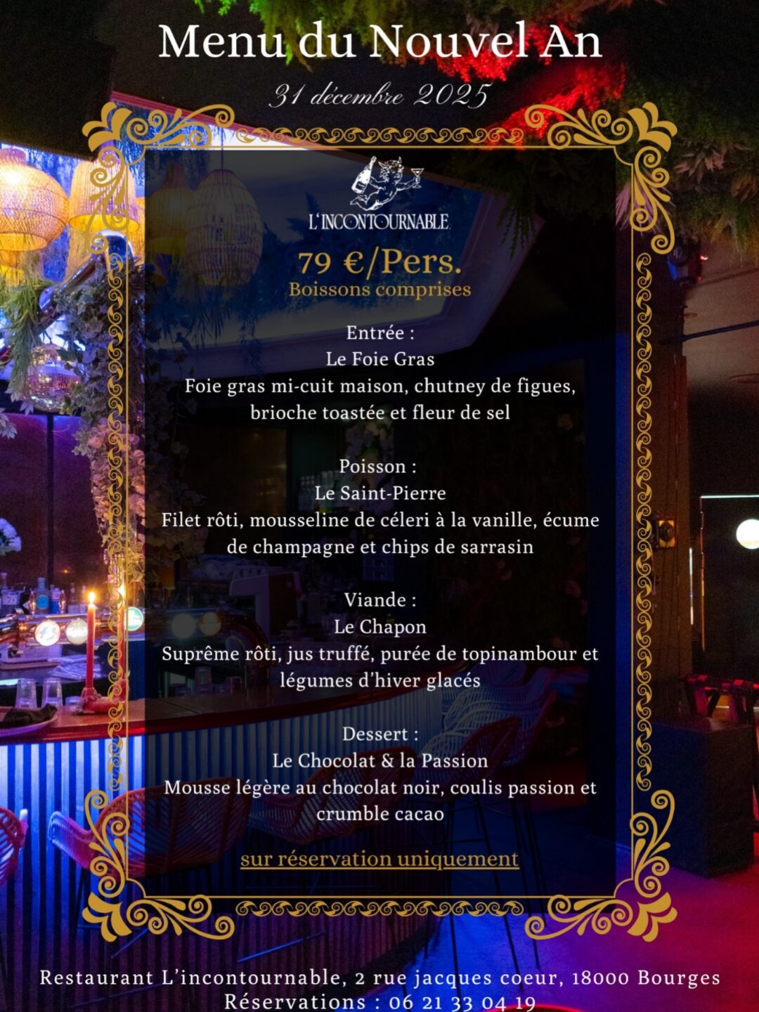 Soirée du Nouvel An 2026 Rooftop L'Incontournable