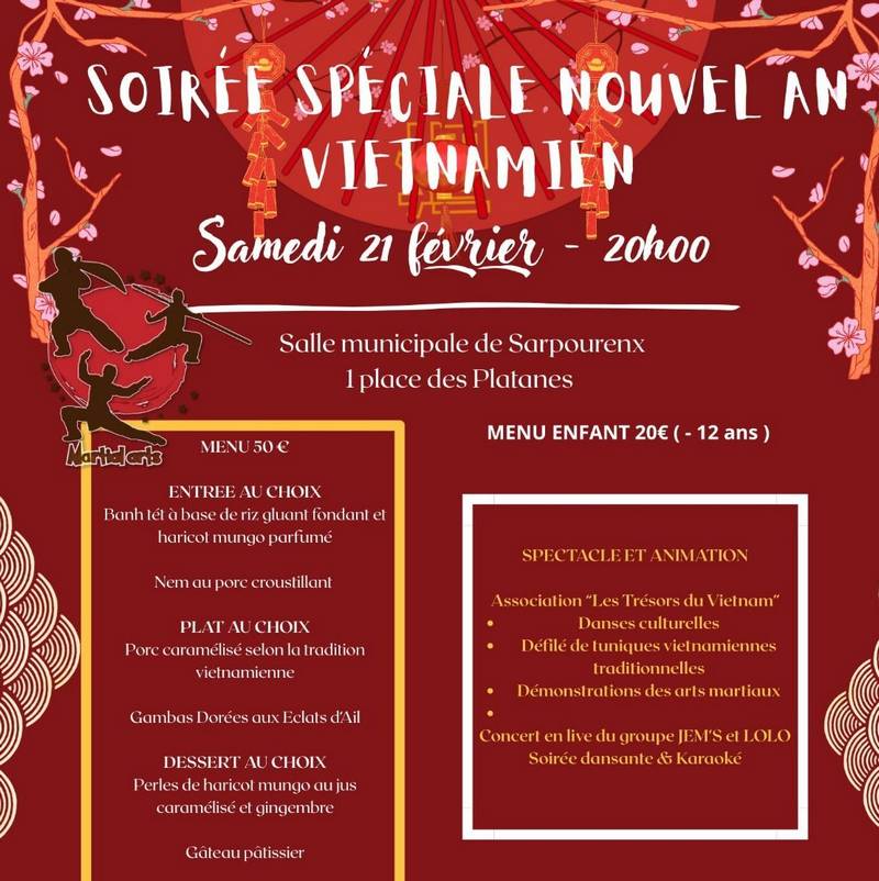 Soirée Nouvel An Vietnamien