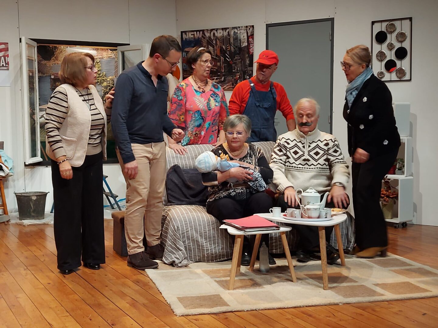 Soirée théâtrale A part ça tout va mal