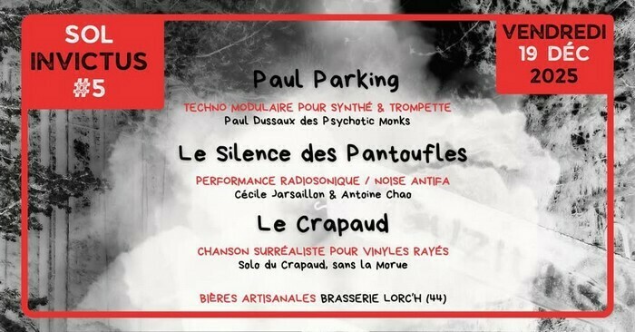 Sol Invictus #5 - Expérimentations & danses de solstice Ateliers de Bitche