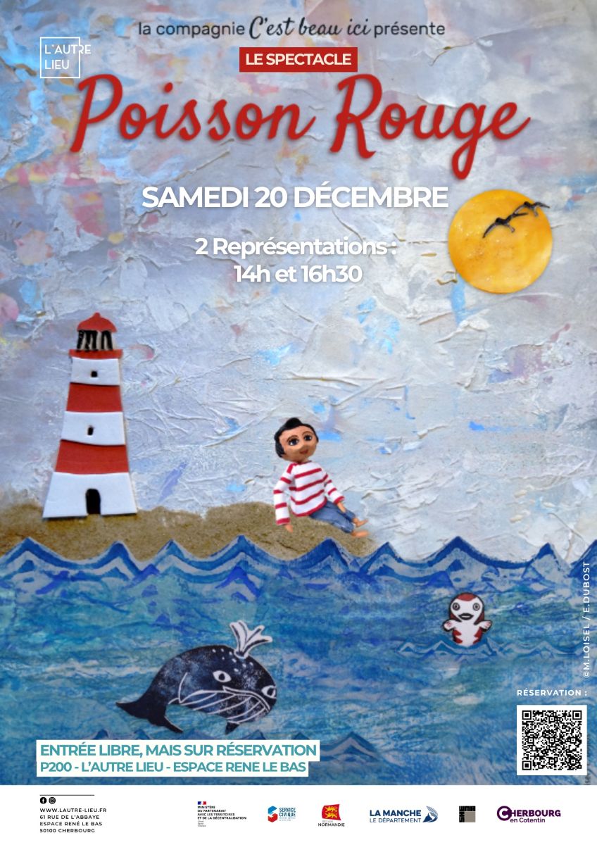 SPECTACLE DE NOËL “Poisson rouge” par Cie C’est beau ici | P200