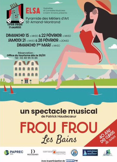 Spectacle ELSA Frou-Frou les Bains