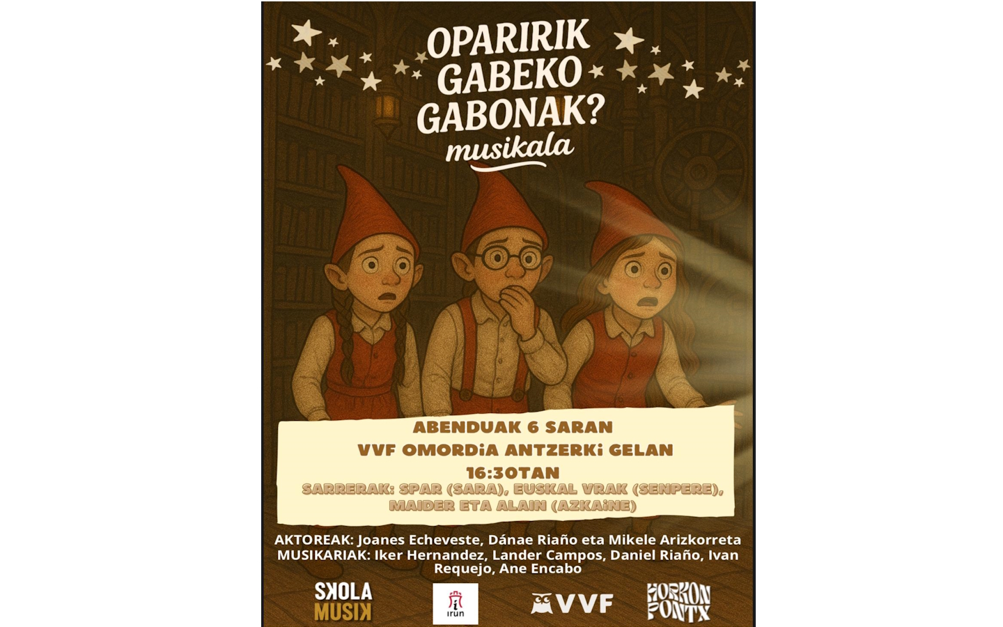 Spectacle en basque Oparirik Gabeko Gabonak