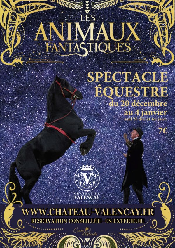 Spectacle équestre Les animaux fantastiques