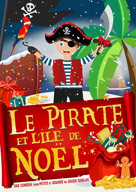 Spectacle Le pirate et l’île de Noël à Niort 202 Avenue Saint-Jean d’Angély Niort 2025-12-28 Spectacle Le pirate et l’île de Noël à Niort