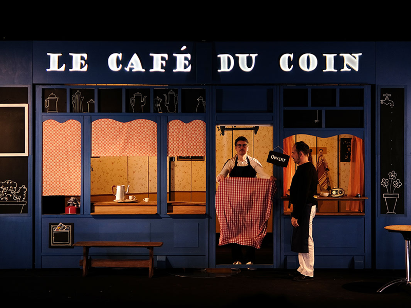 Spectacle Le Temps d'un Café Cie La Générale des Mômes