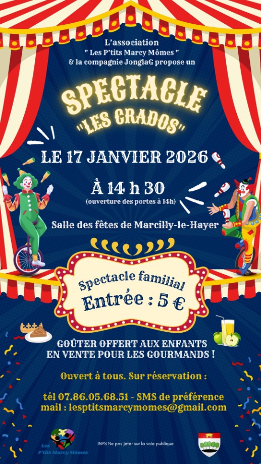 Spectacle Les Grands à Marcilly-le-Hayer