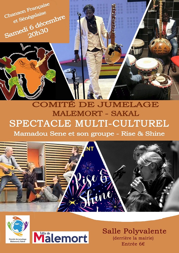 Spectacle multi-culturel du Comité de Jumelage Malemort-Sakal