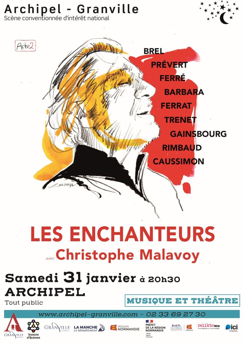 Spectacle musical Les Enchanteurs Christophe Malavoy Acte 2