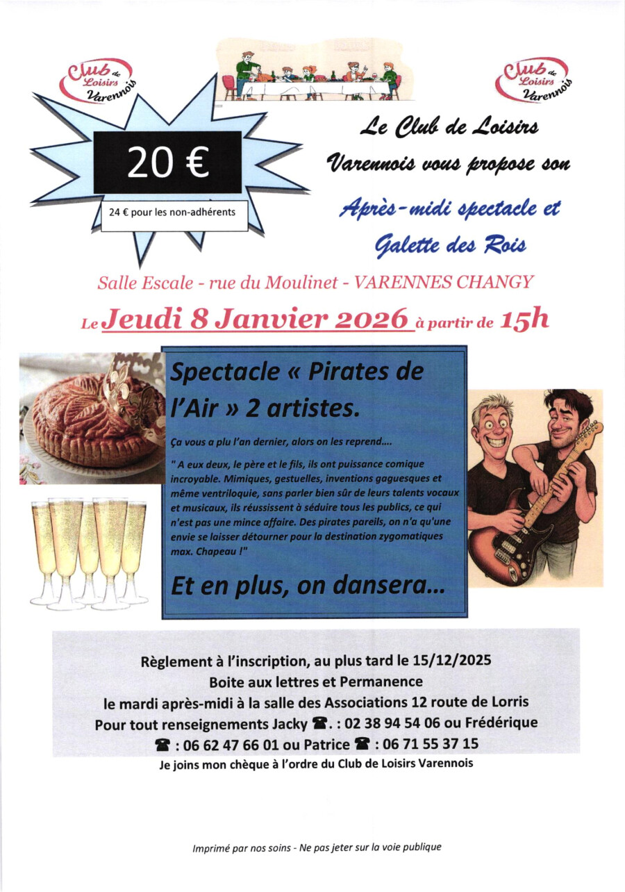 Spectacle Pirate de l'air