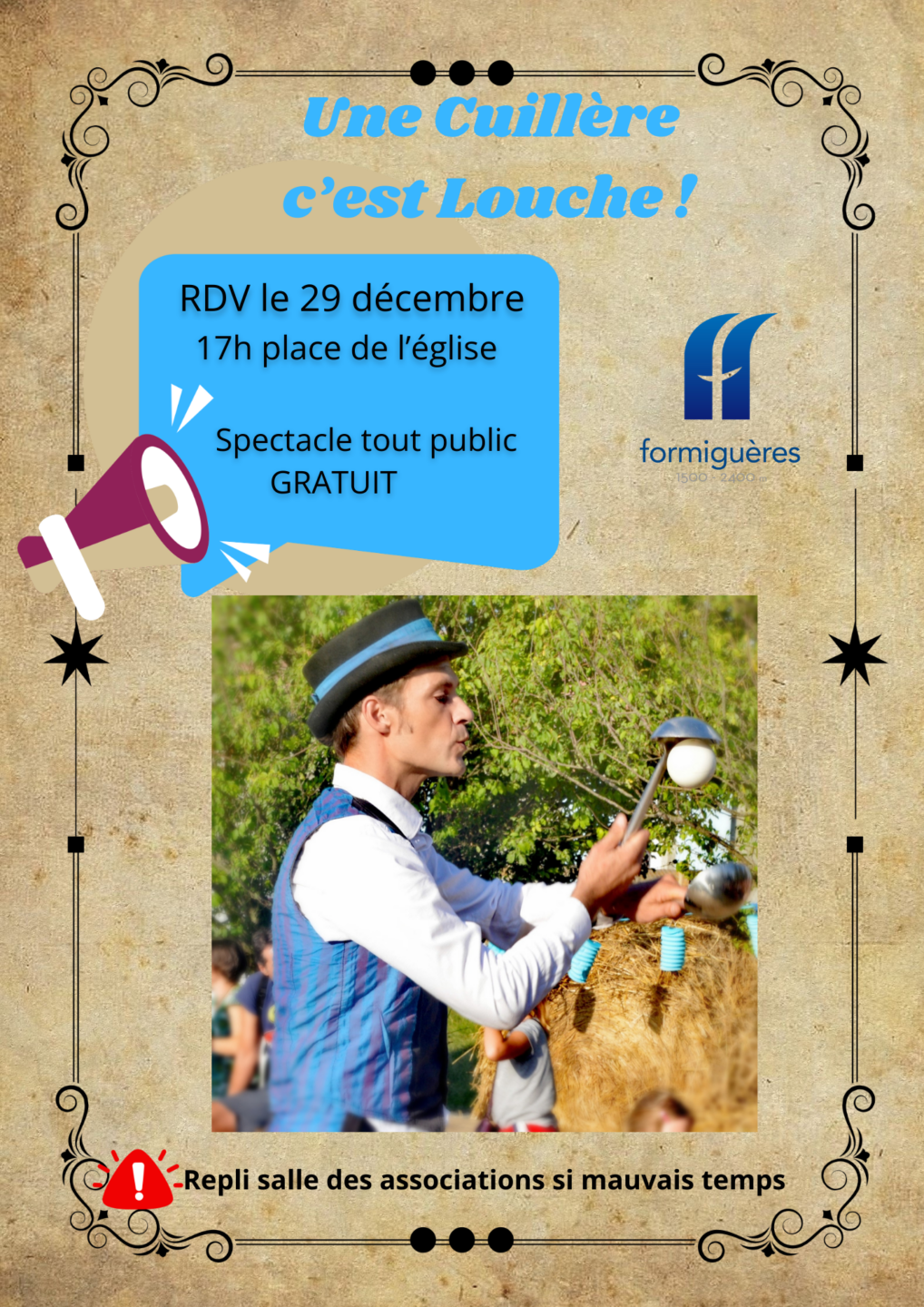 SPECTACLE UNE CUILLÈRE C'EST LOUCHE