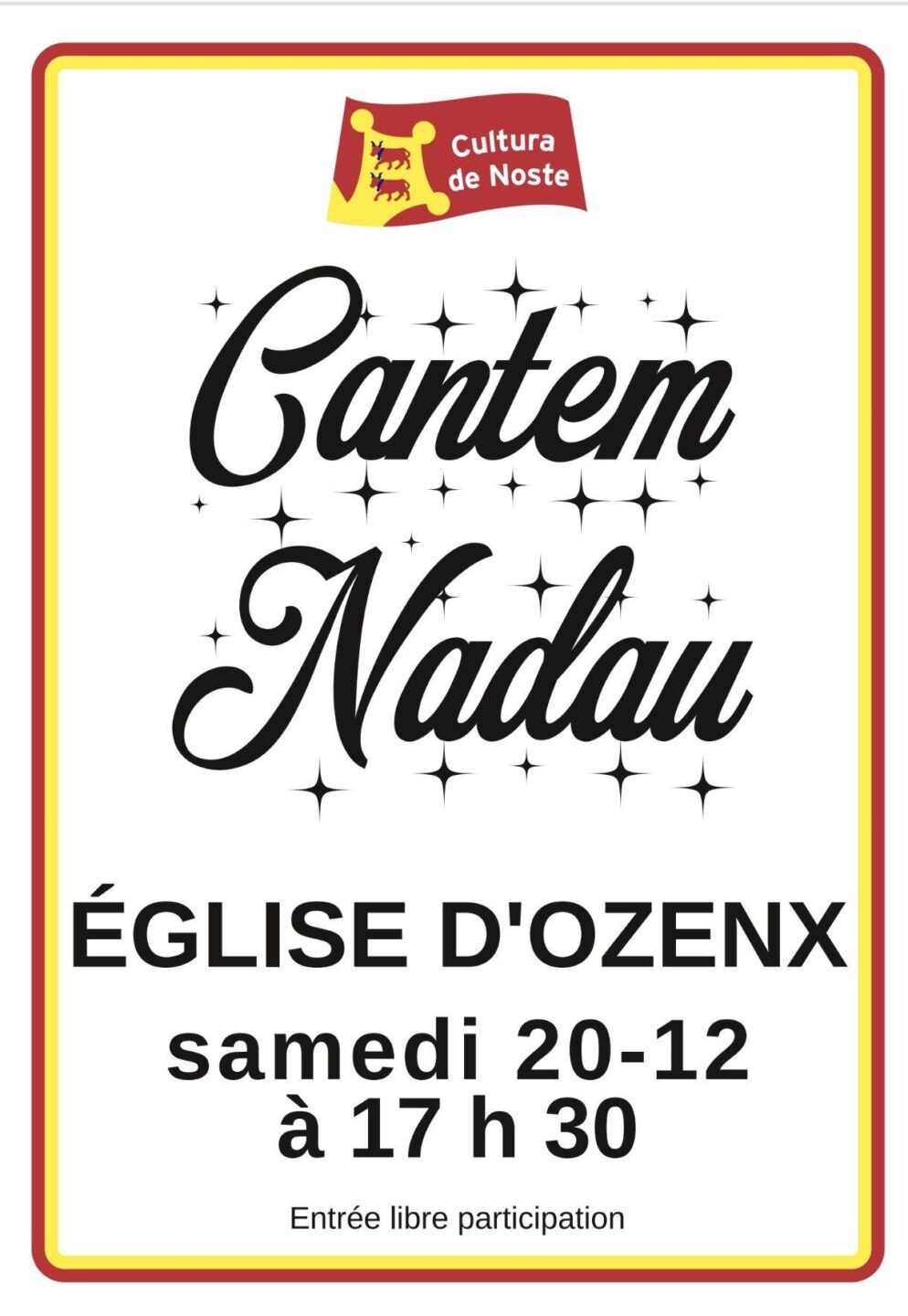 Spectcale de Noël conté et chanté