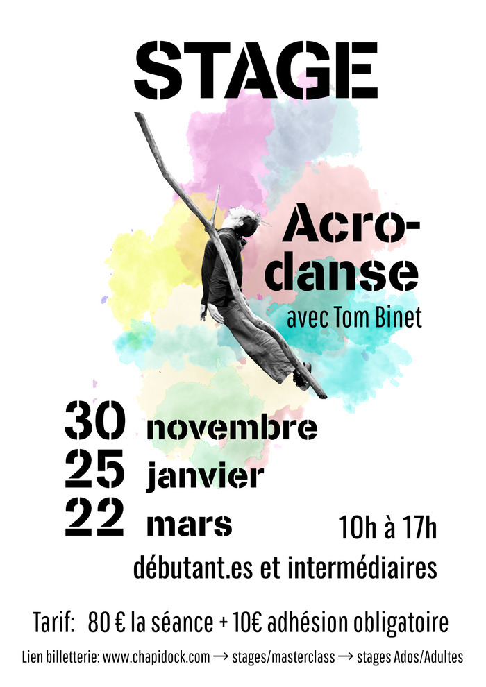 Stage Acro-Danse Chapidock - Ecole des arts du cirque