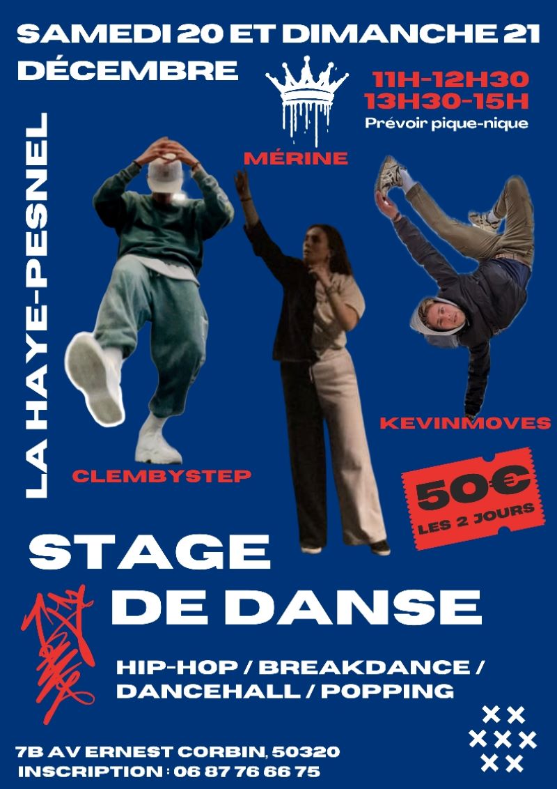Stage de danses urbaines