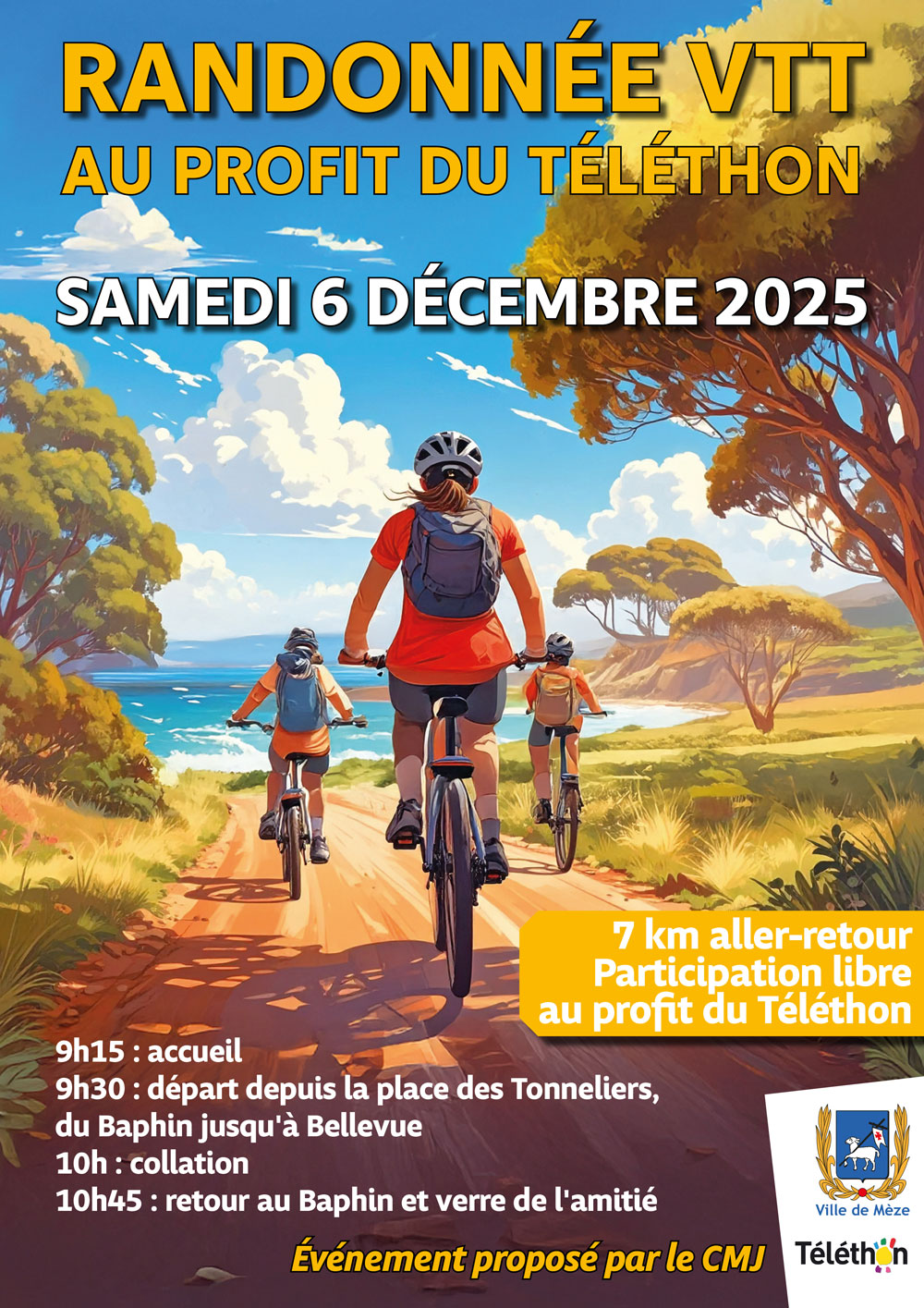 TÉLÉTHON RANDONNÉE VTT