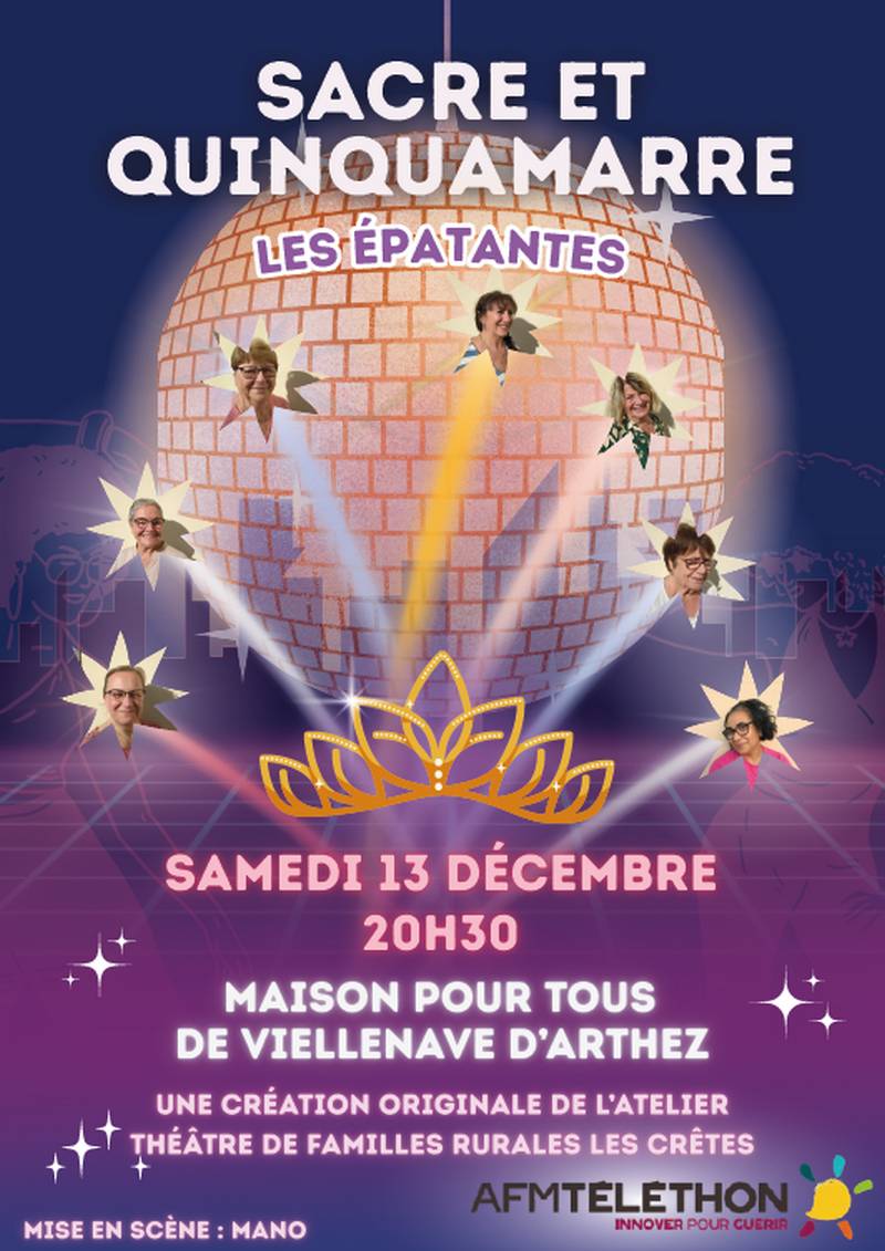 Téléthon Théâtre Sacre et Quinquamarre