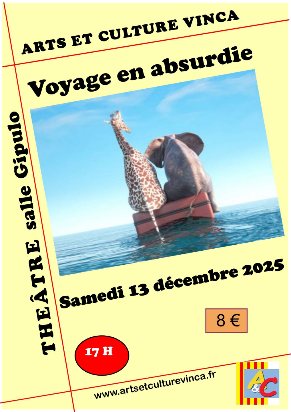 THÉÂTRE VOYAGE EN ABSURDIE