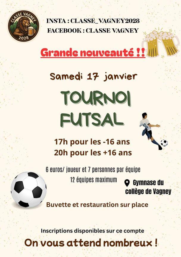 Tournoi de futsal