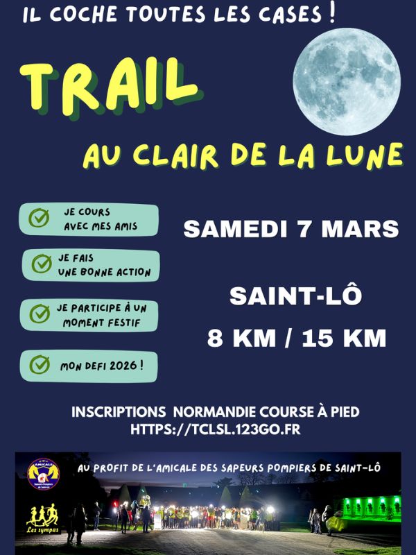 Trail > Au clair de la lune