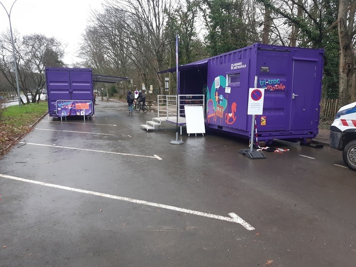 Tri-troc mobile Avenue des Gayeulles