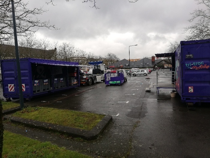 Tri-troc mobile Place du Ronceray Rennes
