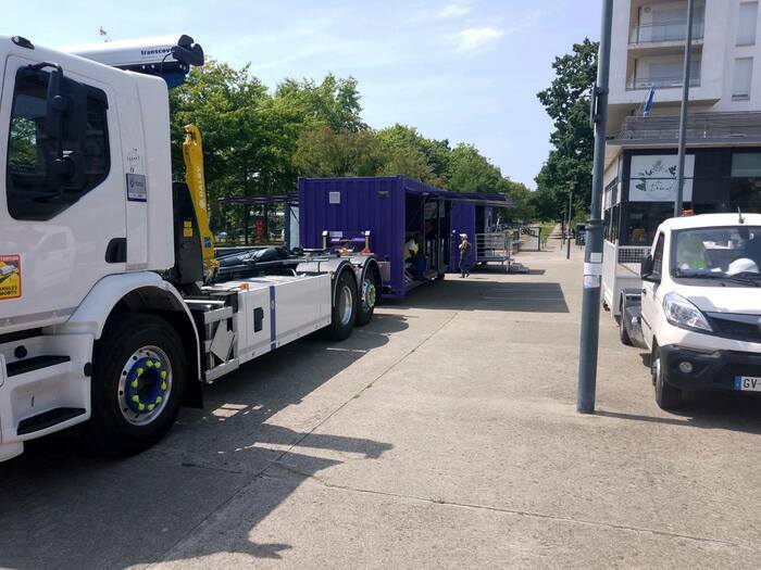 Tri-troc mobile Place Eugène Aulnette