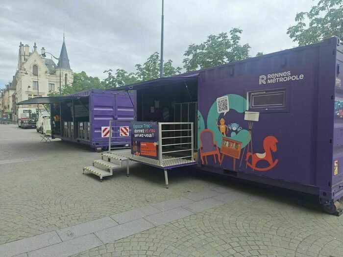 Tri-troc mobile Place Hoche Rennes