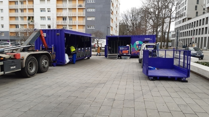 Tri-troc mobile Place Lucie et Raymond Aubrac Rennes