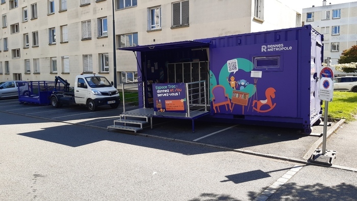 Tri-troc mobile Square de Champagne