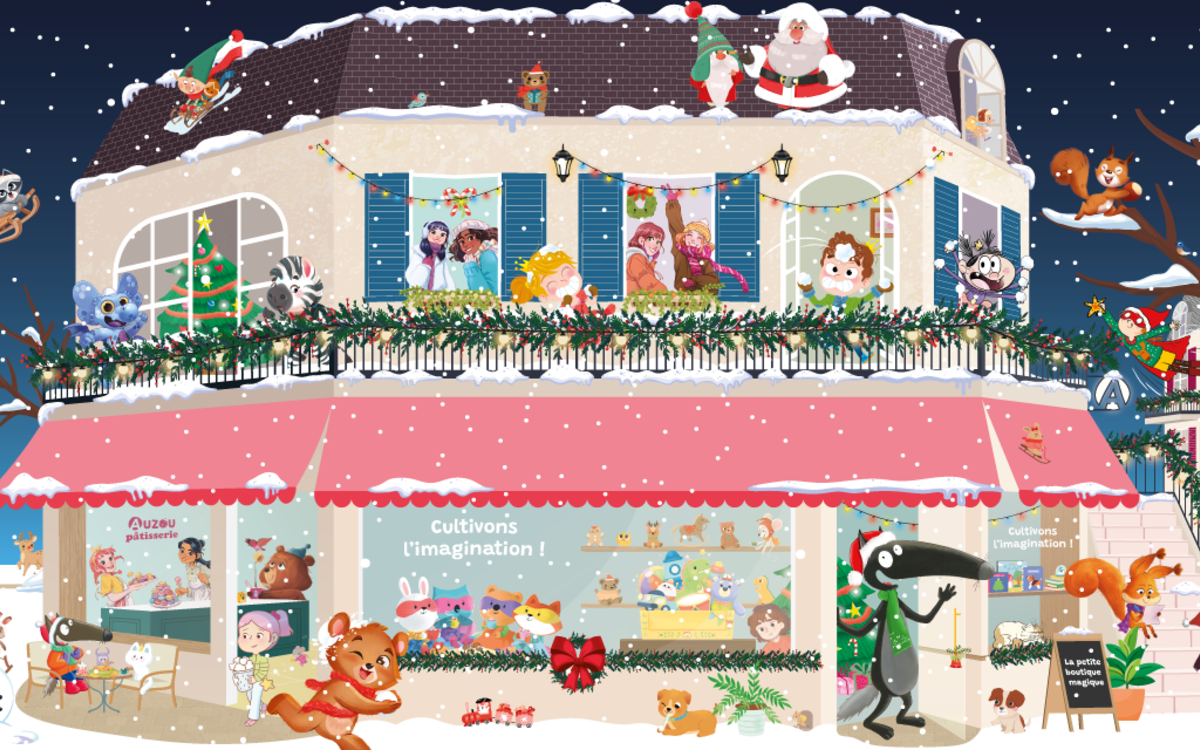Un Noël magique avec les éditions Auzou Paris La Boutique  Paris