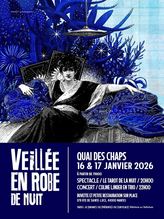 ?? Veillée en robe de Nuit ?? QUAI DES CHAPS