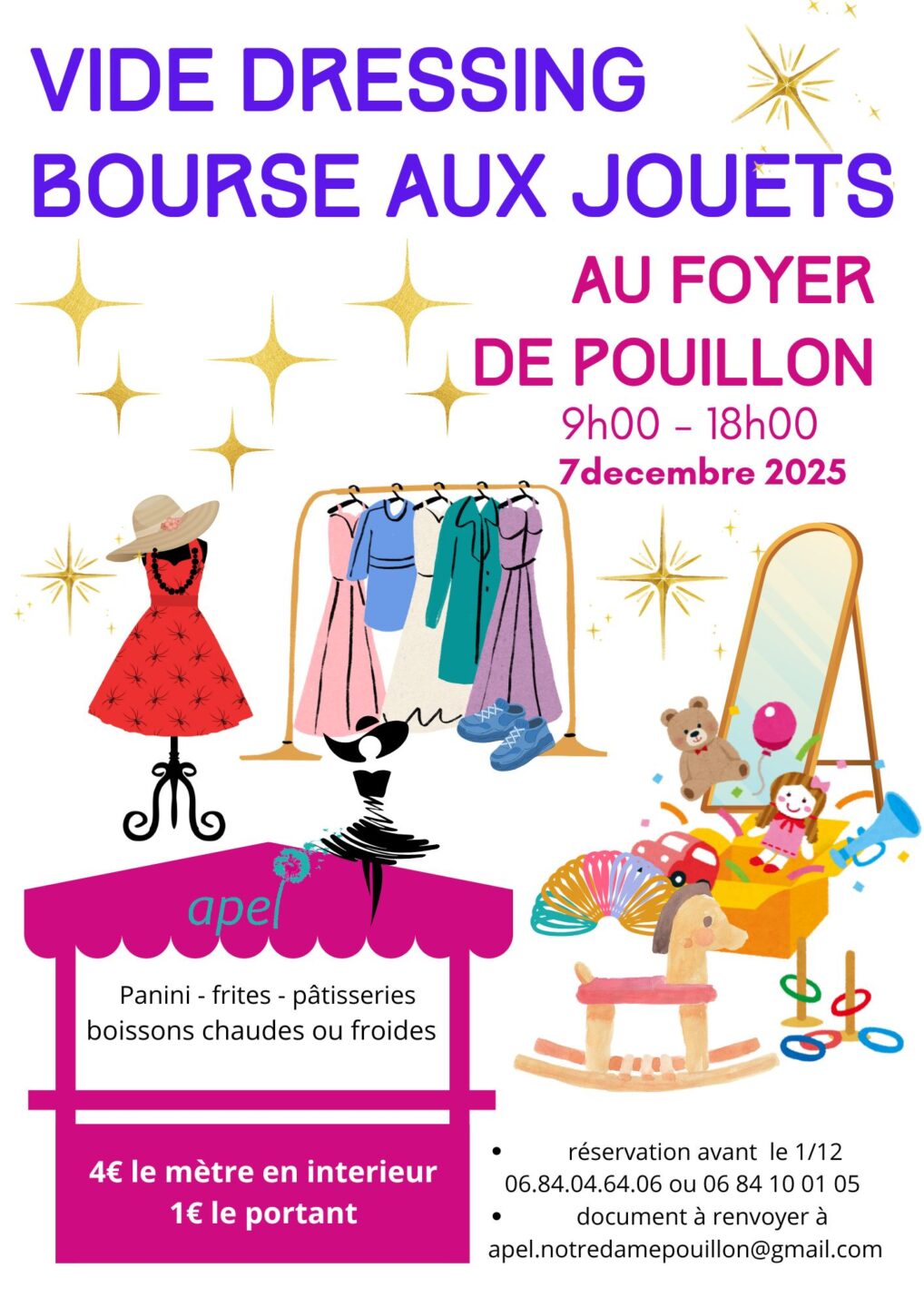 Vide dressing Bourse au jouets