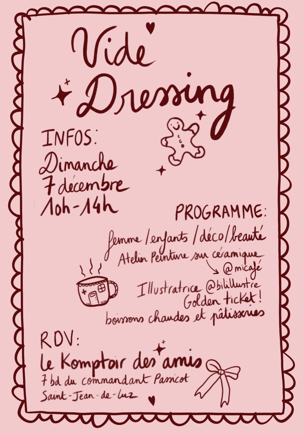 Vide dressing