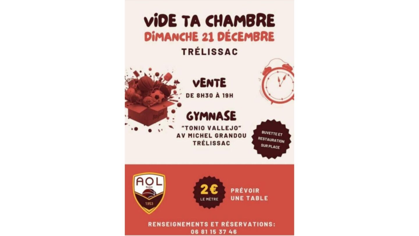 Vide ta chambre Gymnase Tonio Vallejo