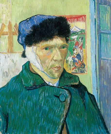 Autoportrait à l’oreille coupée de Vincent van Gogh