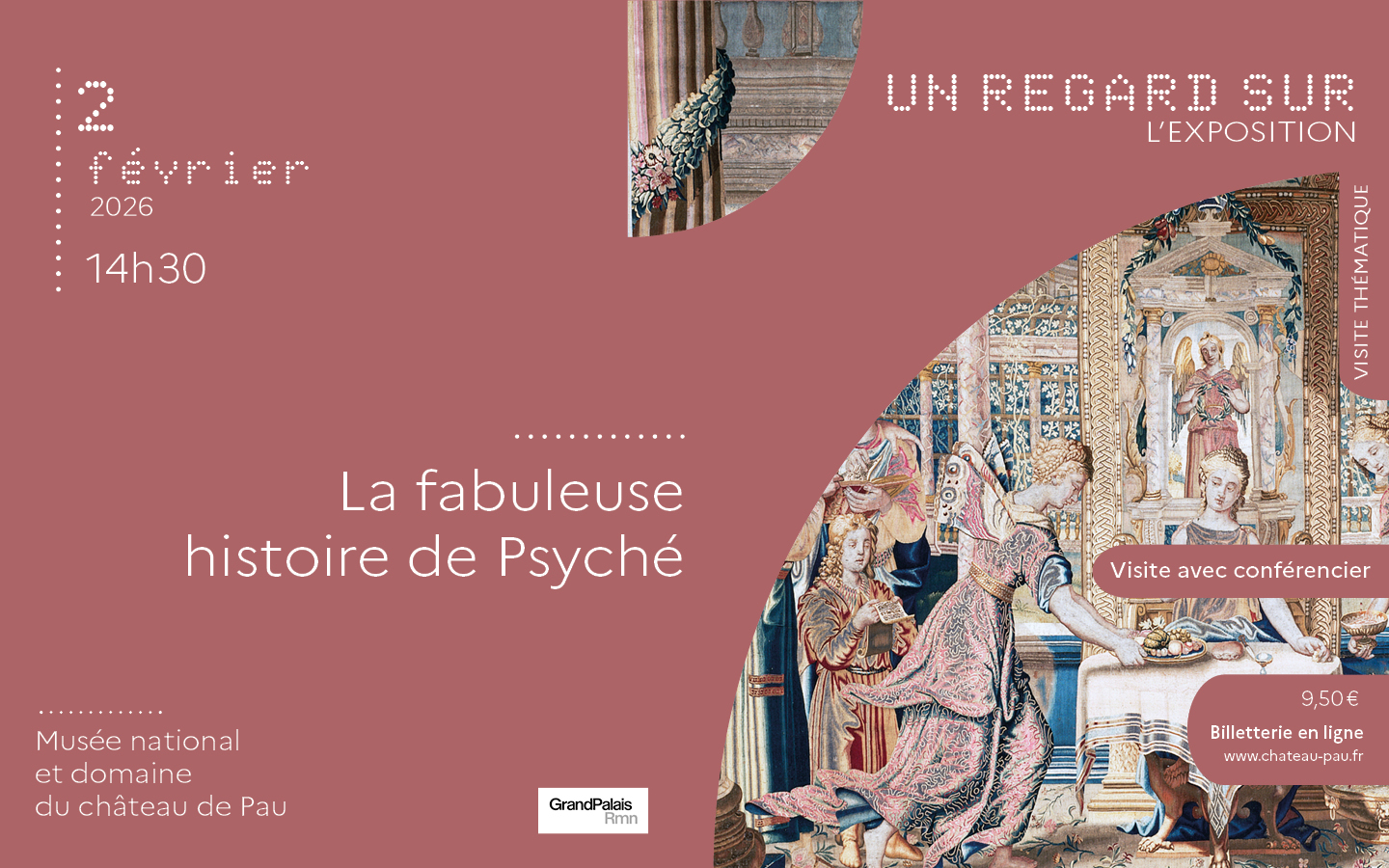 Visite avec conférencier  Regard sur La fabuleuse histoire de Psyché