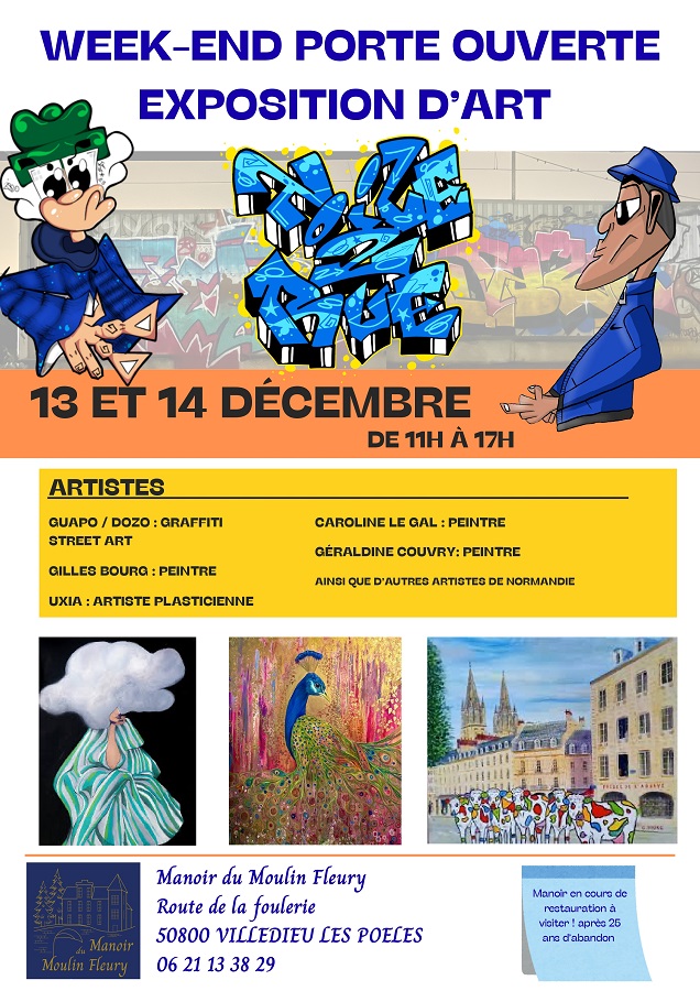 Week-end portes ouvertes et exposition de peintures