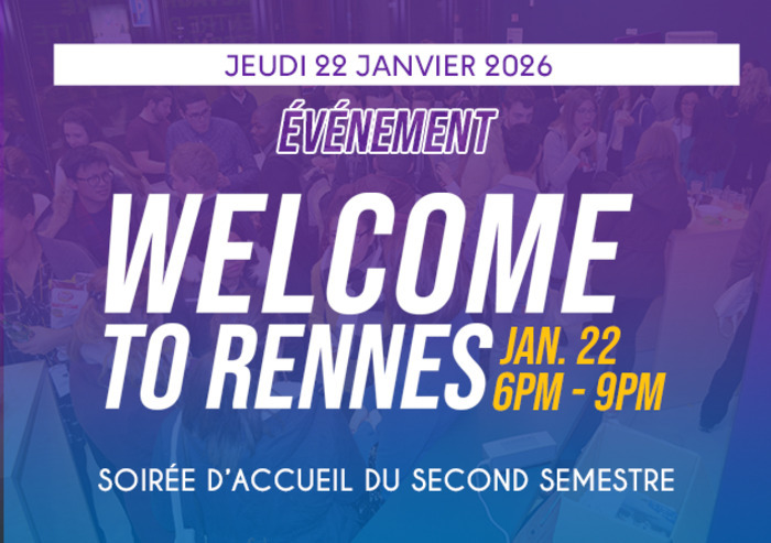 WELCOME TO RENNES CMI Rennes Rennes