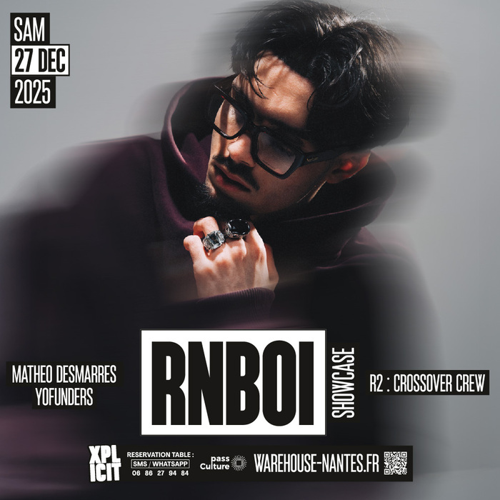 XPLICIT invite RNBOI en showcase à Nantes Warehouse