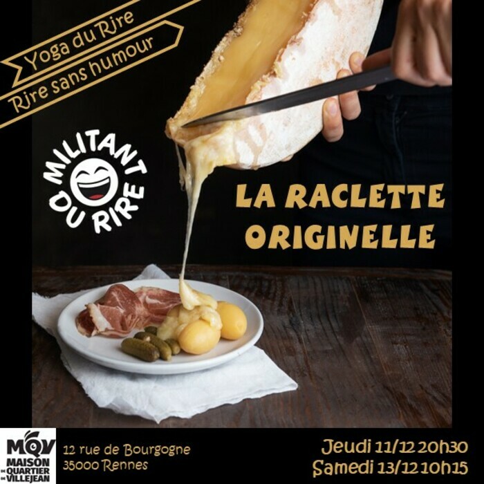 Yoga du Rire : La raclette originelle Maison de Quartier de Villejean Rennes