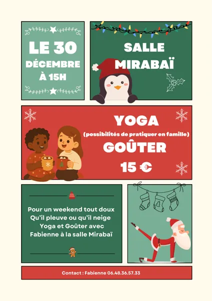 Yoga et goûter
