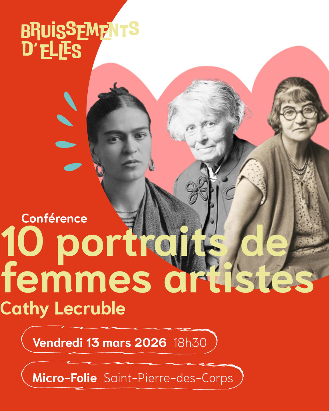 10 portraits de Femmes artistes