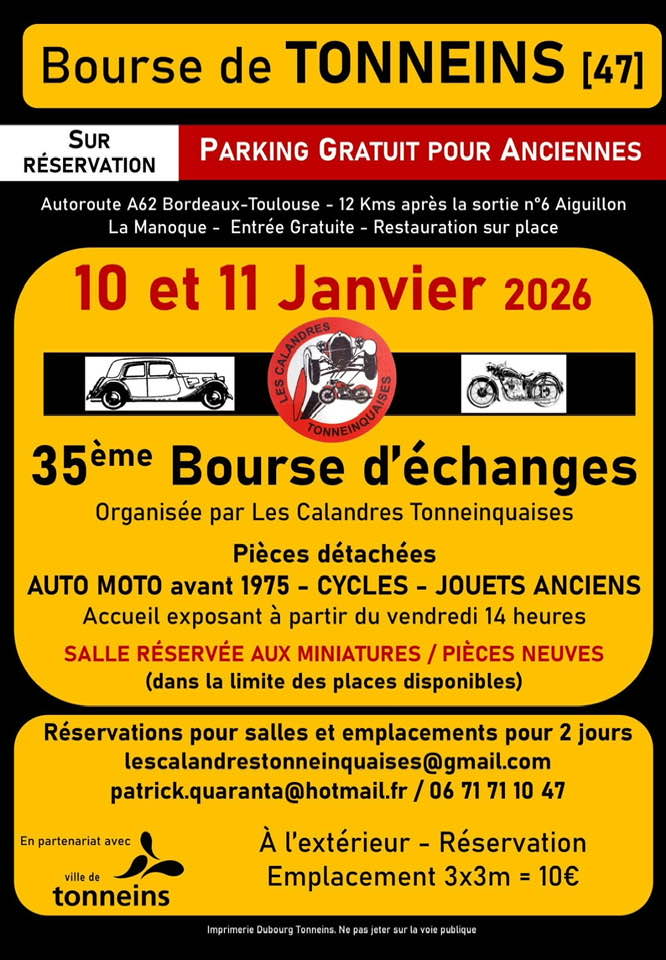 35ème Bourse de Tonneins