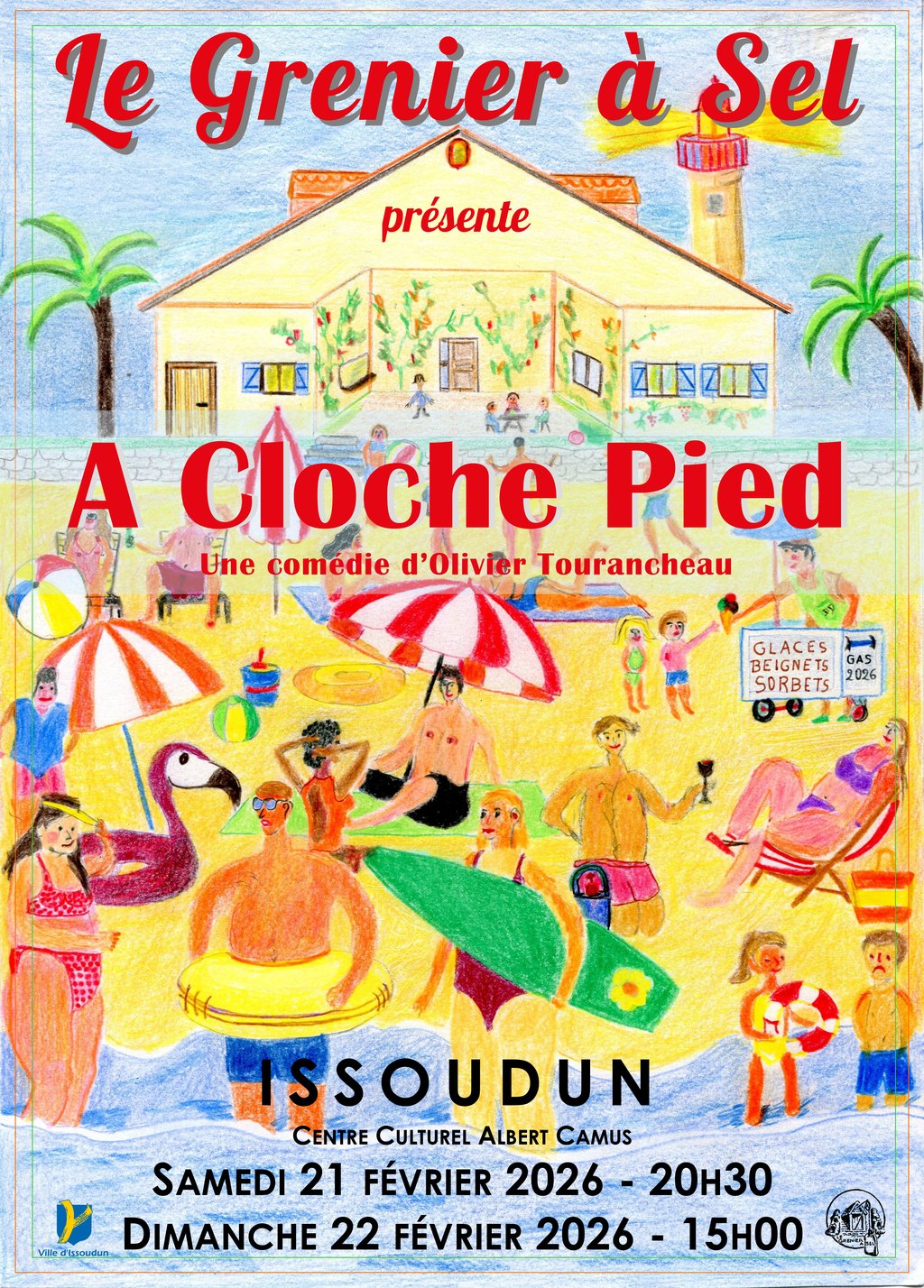 À cloche-pied par Le Grenier à Sel