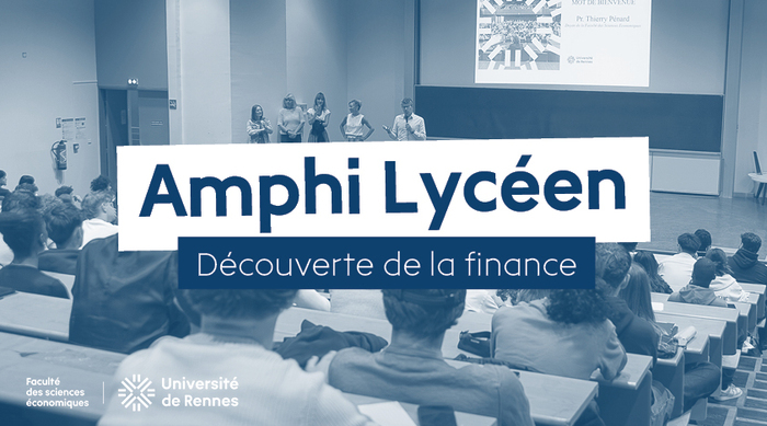 Amphi lycéen Campus Centre - Faculté des Sciences économiques Rennes